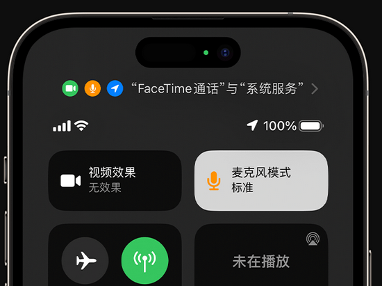 雁塔苹果授权维修网点分享iPhone在通话时让你的声音更清晰 