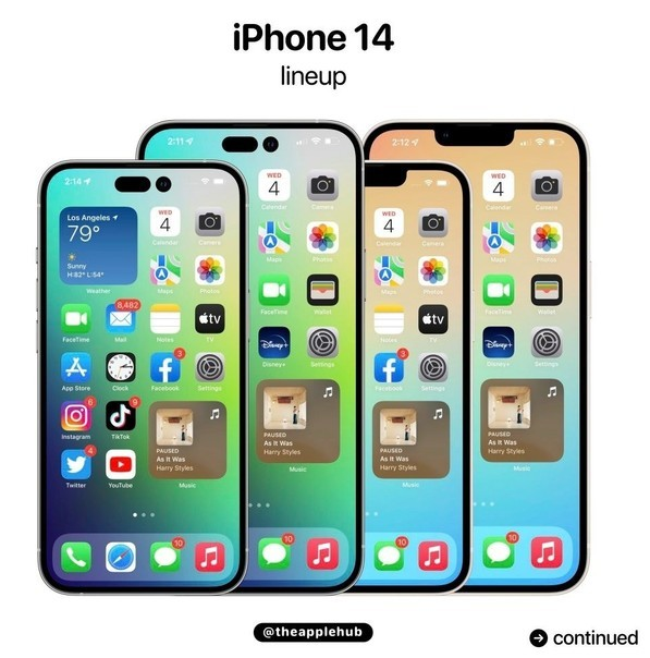 雁塔苹果14维修分享iPhone 14全家福 