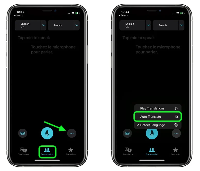 雁塔苹果手机维修分享iOS 15 “翻译” App 新改进 